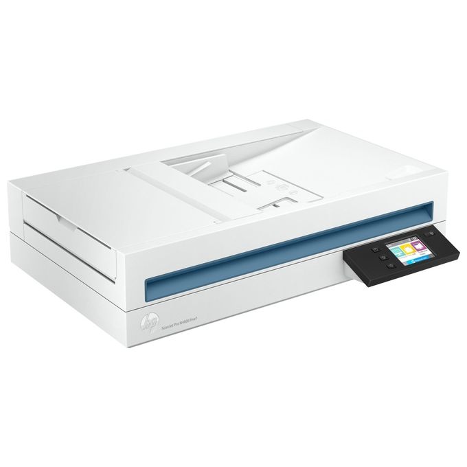 HP N4600 FNW1 Scanjet Pro Scanner Piano e ADF 1200x1200 DPI 40 ppm ADF 100 fogli Wi-Fi USB colore Bianco