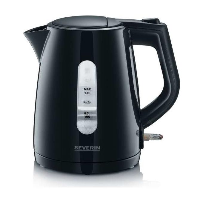 Severin WK 3410 Bollitore Elettrico 2200W 1 Litro Nero