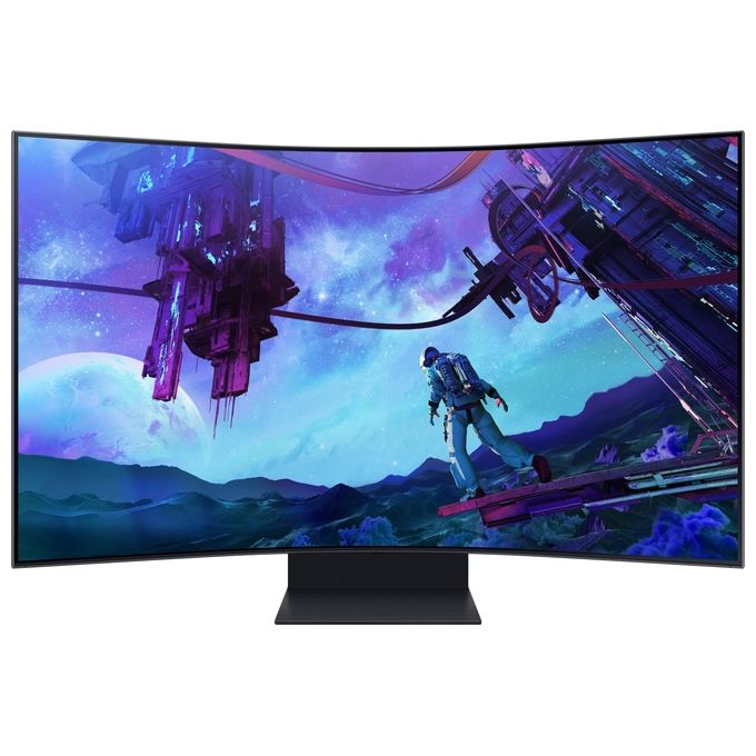Samsung LS55CG970NUXEN Odyssey Ark 2ª Gen. Monitor Gaming Curvo 55'' UHD 4K 165Hz 1ms HDR10+ Quantum Mini LED colore Nero