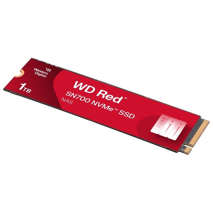 Western Digital WDS100T1R0C Red SN700 SSD M.2 2280 1000 GB PCIe 3.0 x4 NVMe per NAS