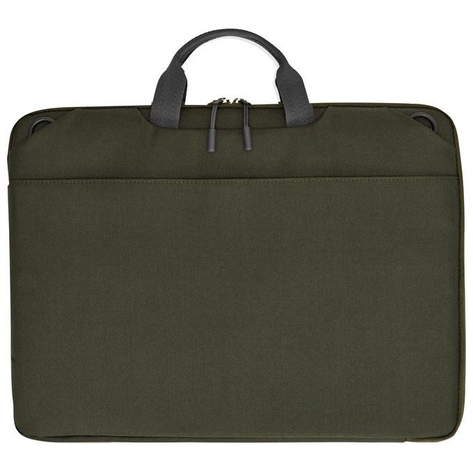 HP 9J498AA Custodia Modulare per Laptop 15.6'' Resistente all'Acqua con Tracolla Rimovibile colore Verde Grigio