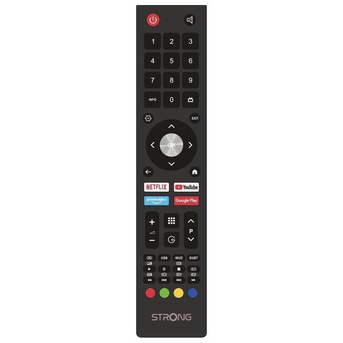 Strong SRT32HD5553 Smart TV LED 32'' HD Ready Android 11 DVB-T2-C-S2 Wi-Fi Bluetooth HDR10 2 HDMI Borderless colore Nero