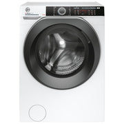 Hoover H-WASH 500 HWE410AMBS - Lavatrice a Carica Frontale 10 kg, 1400 rpm, Classe Energetica A, Motore Inverter con 9 Cicli Care, Funzione Vapore e Controllo Remoto Wi-Fi (85×60×59 cm), Colore Bianco