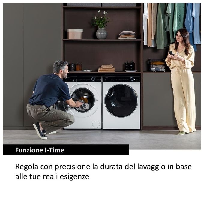 Haier I-Pro HW110-B14979EU1IT Series 7 Plus Lavatrice 11Kg 1400 Giri Classe Energetica A