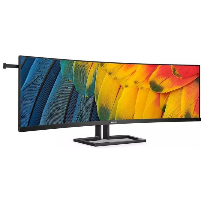 Philips 45B1U6900CH-00 Serie 6000 Monitor PC 44.5'' UltraWide DQHD 5120x1440 VA Curvo 32:9 USB-C Docking Webcam 5MP KVM colore Nero