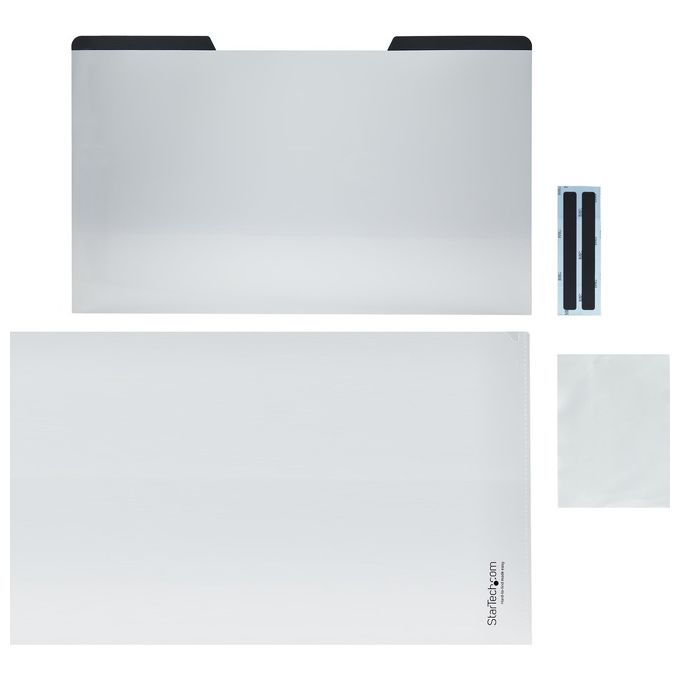 StarTech.com PRIVSCNLT15 Filtro Privacy per Notebook 15.6'' Magnetico Rimovibile con Riduzione Luce Blu e Finitura Opaca-Lucida colore Nero