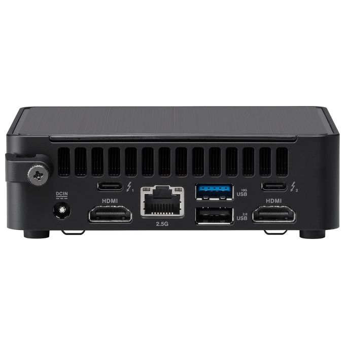 ASUS 90AR0062-M000E0 NUC 14 Pro Mini PC barebone Intel Core Ultra 7 155H DDR5-SDRAM SSD Wi-Fi 6E Bluetooth 5.3 90 W colore Nero