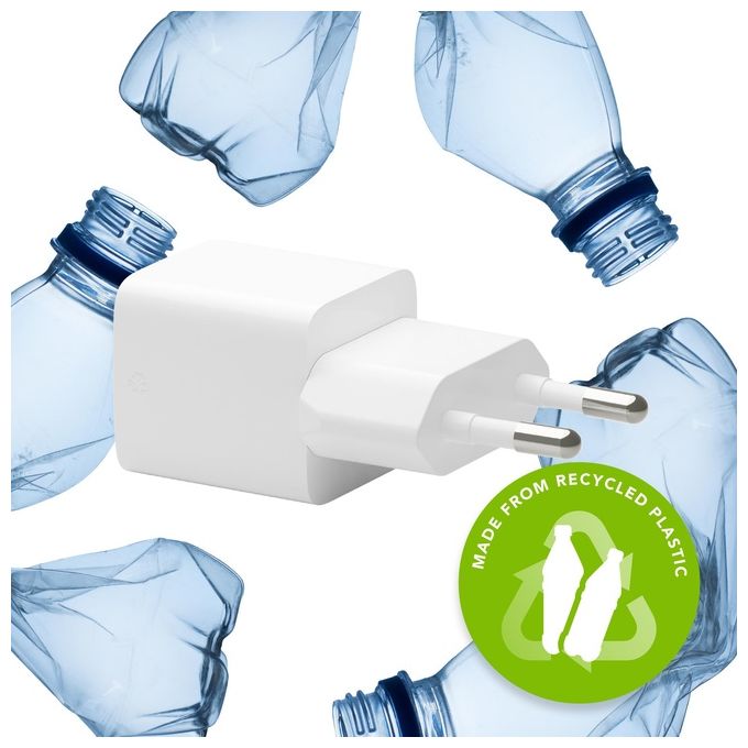 DBrramante1928 Re-Charge Universale Bianco AC Interno USB-C 20W
