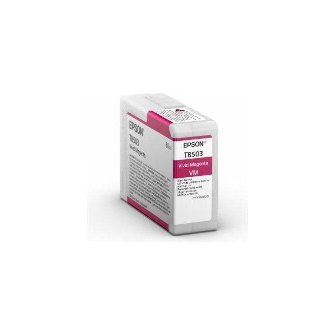 Epson S77178265 Cartuccia d'inchiostro originale Magenta vivido 80 ml per Epson SureColor SC-P800 colore Magenta