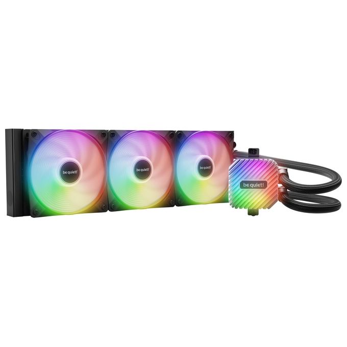 Be quiet! BW022 LIGHT LOOP 360mm Raffreddatore di Liquidi Tutto in Uno 3 Ventole 12 cm Nero