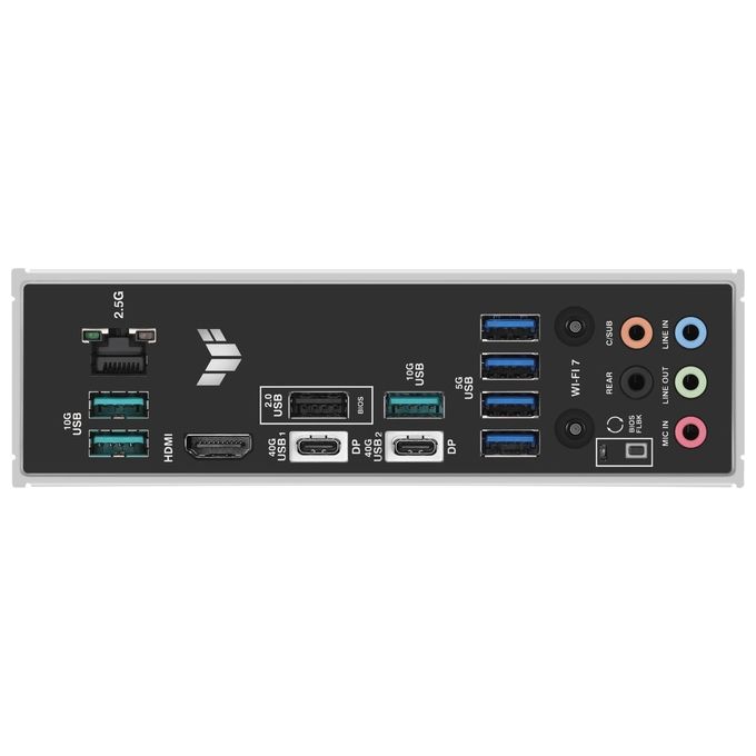 ASUS 90MB1IU0-M0EAY0 TUF GAMING X870-PLUS Scheda madre ATX Socket AM5 DDR5 PCIe 5.0 WiFi 7 USB4 colore Nero