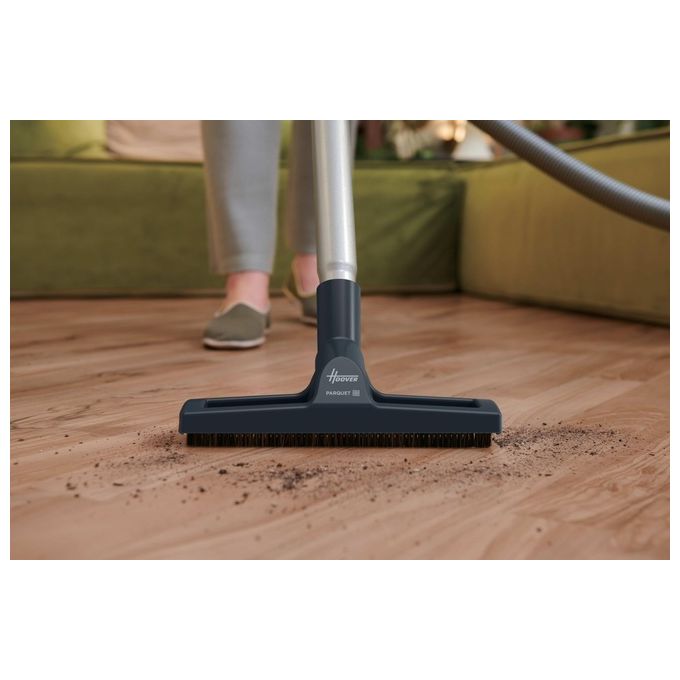 Hoover BR71_BR20011 Breeze Aspirapolvere a Traino con Filo senza Sacco Tecnologia Ciclonica Potenza 700 W Capacita' 2 Litri Glamour Blue