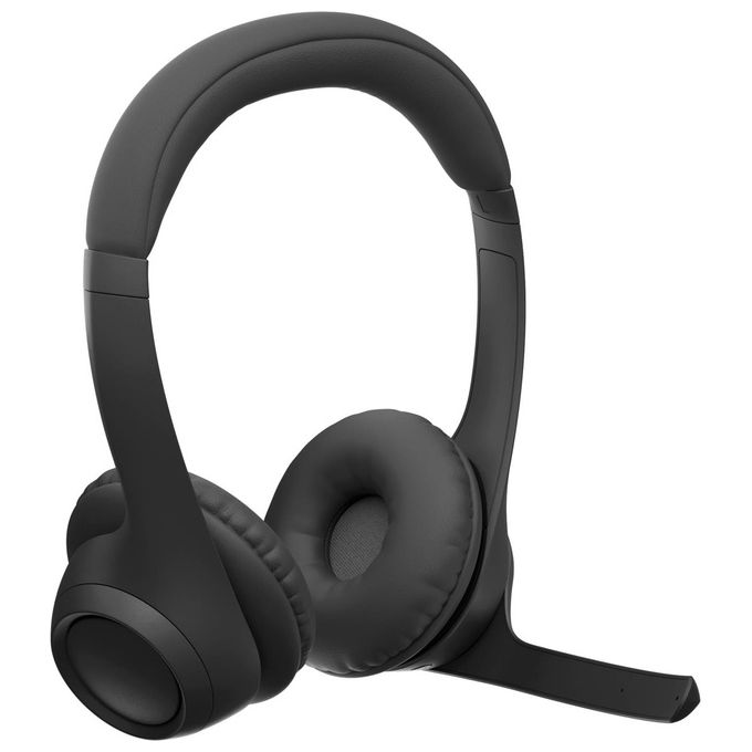 Logitech 981-001407 Zone 300 Cuffie a Padiglione Wireless Bluetooth 5.3 Doppio Microfono Beamforming 30 m autonomia 20 ore colore Nero