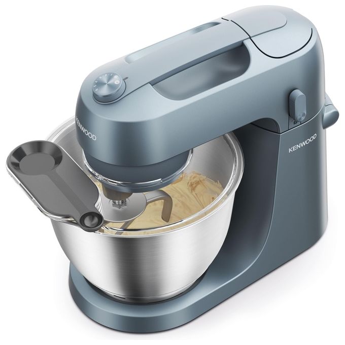 Kenwood KZM35.000GY Go Impastatrice Planetaria 800W 4L 6 Velocita' 3 Ganci Miscelazione colore Blu