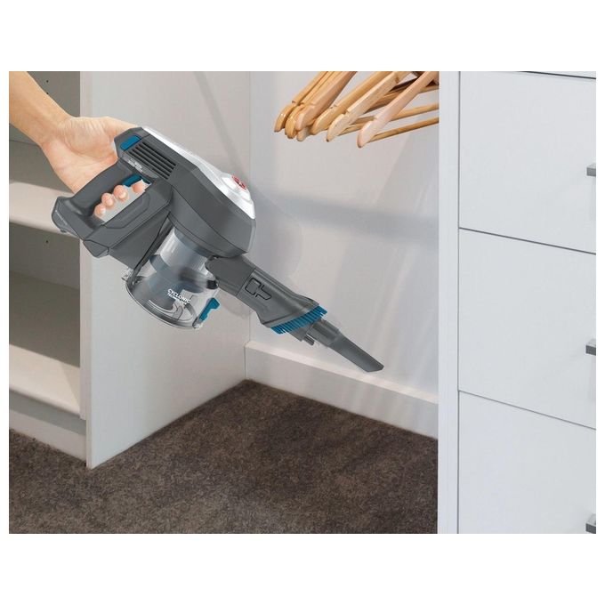 Hoover HF122CAR011 H FREE 100 Scopa Elettrica Senza Fili Ciclonica Senza Sacchetto 0.9 L 170 W autonomia 40 min colore Blu Titanio