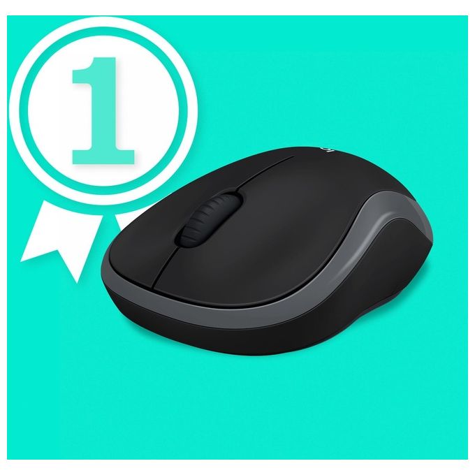 Logitech Mouse Wireless Mouse M185 Swift Grey