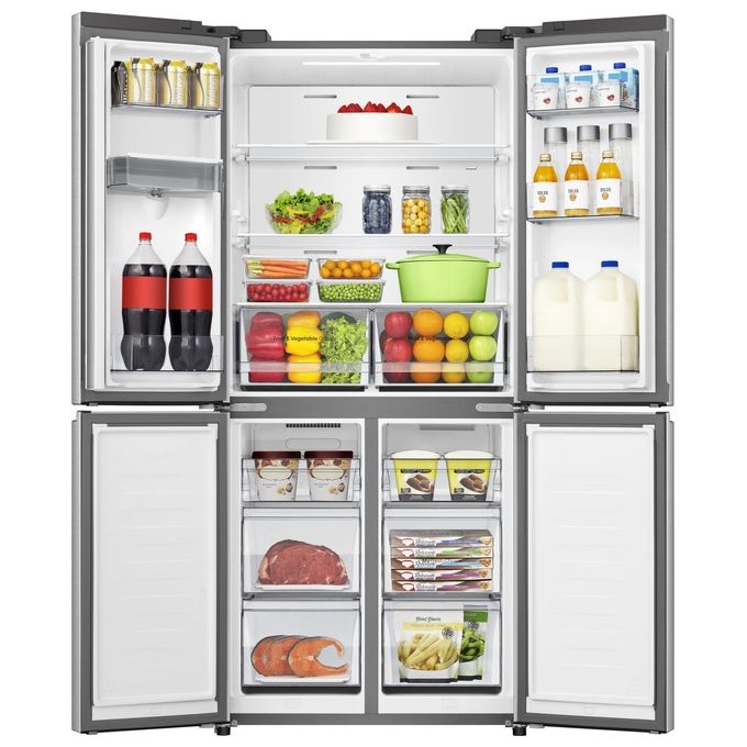 Hisense RQ5P470SMIE Frigorifero 4 Porte 460 L 178 cm Classe E 37 dB Total No Frost Wi-Fi Dispenser Acqua colore Inox