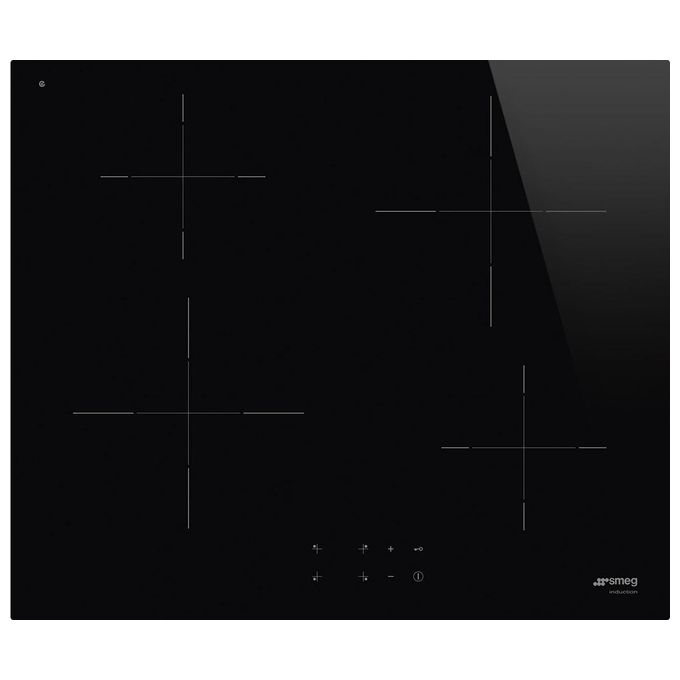 Smeg SI2641D Universale Piano cottura a Induzione 60 cm 4 Zone Touch Control 7200 W colore Nero