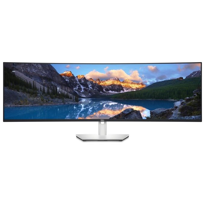 DELL DELL-U4924DW UltraSharp Monitor PC 49'' 5120 x 1440 Pixel 32:9 60 Hz USB-C Hub 90W VESA 100x100 colore Nero Argento