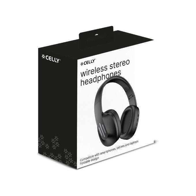 Celly Cuffie Wireless Nero