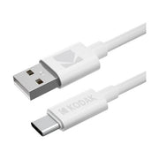 Kodak Cavo di Ricarica Smartphone da Usb-A a Usb-C 1mt