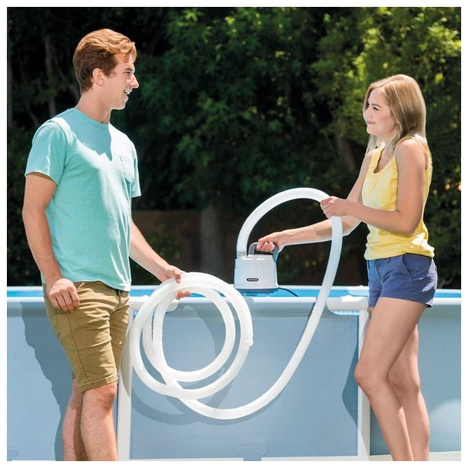 Intex Pompa Svuotamento per Filtri e Pompe per Piscine e Campeggio