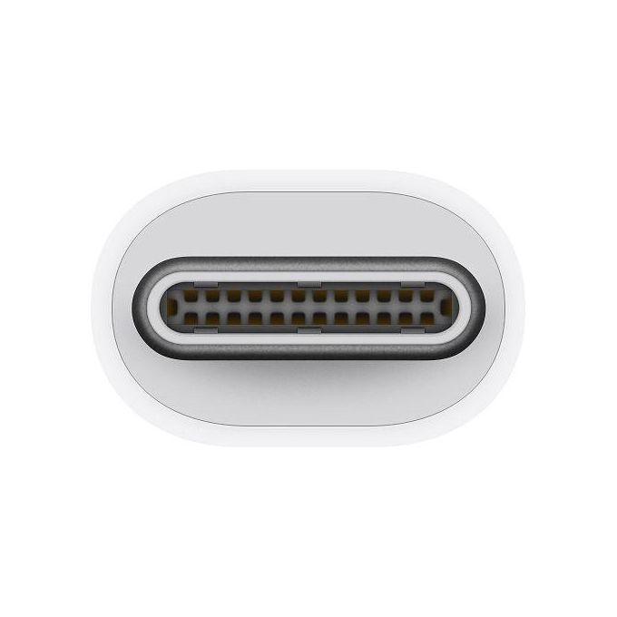 Apple MYH93ZM-A Adattatore Thunderbolt 3 USB-C a Thunderbolt 2 Connettore Maschio USB-C e Femmina Thunderbolt 2 colore Bianco