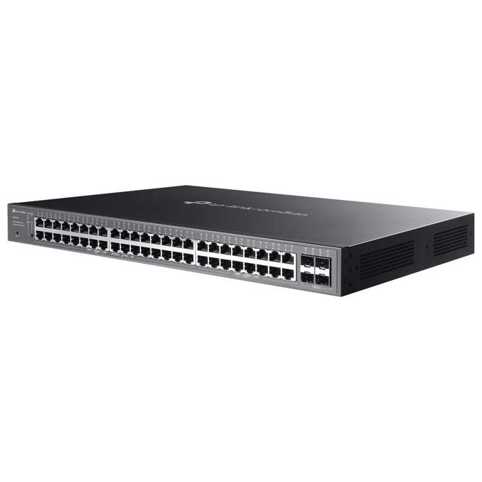 TP-Link SG2452LP Omada Switch di rete gestito Gigabit 52 porte con 32 porte PoE+ 230W fanless rack 1U colore Nero