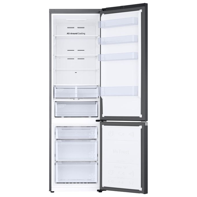 Samsung RB38C603DB1 EcoFlex AI Frigorifero Combinato 390 L 203 cm Classe D 35 dB No Frost Wi-Fi colore Antracite