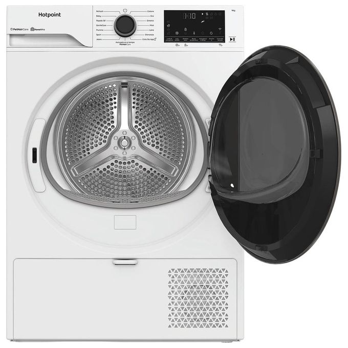 Hotpoint HPT 96D BS IT Délica Asciugatrice Pompa di Calore 9 Kg Classe A Wi-Fi 60 dB (85x60x67 cm) colore Bianco