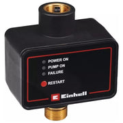 Einhell 4174230 Flussostato Elettronico per Pompa da Giardino 10 bar con Valvola di Non Ritorno e Protezione da Funzionamento a Secco 1,45 m colore Nero