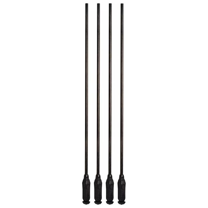 4 rebbi di ricambio per abbacchiatore a batteria