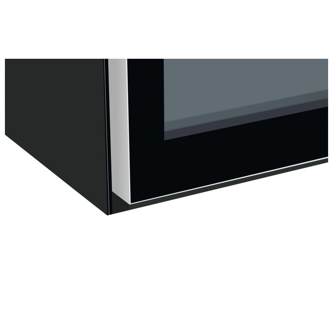 Haier HWS188GAE Cantinetta Vino 188 Bottiglie 385 L 185 cm Classe G 38 dB Zona Unica Ripiani Legno Vetro Anti UV colore Nero