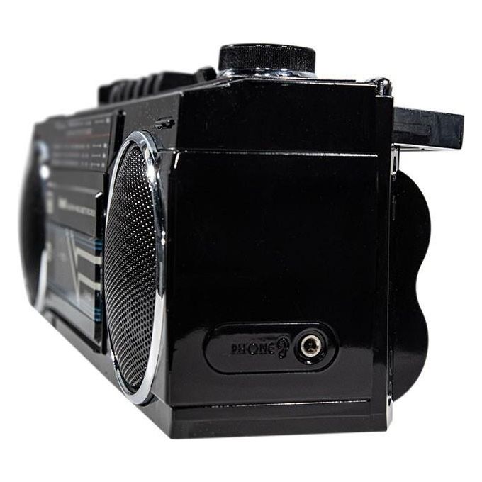 Trevi RR 501 BT Stereo Boombox Portatile Bluetooth Usb SD MP3 Nero