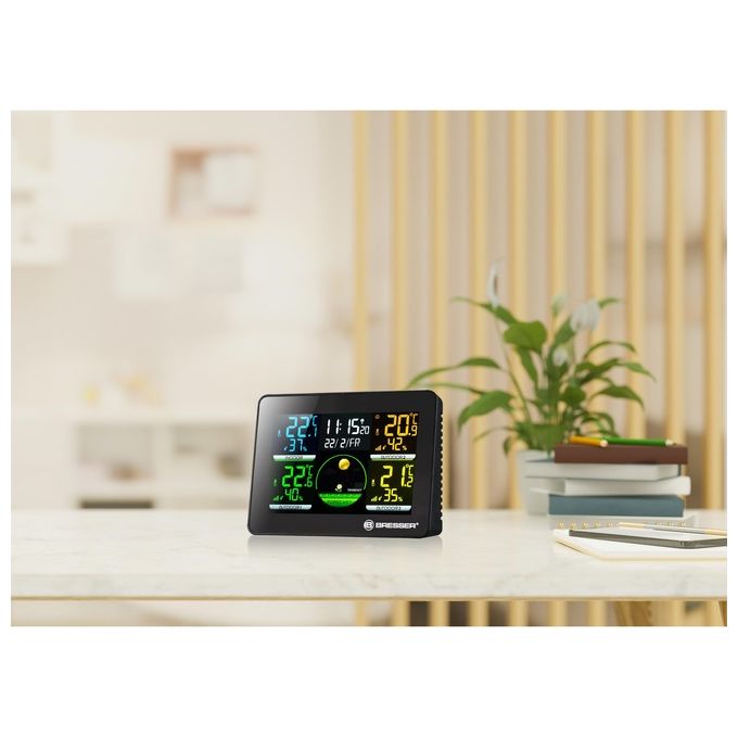 Bresser Termometro e Igrometro Quadro NLX