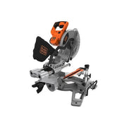 Black+Decker BES701-QS Troncatrice Radiale 1500 W lama 216 mm taglio 220x70 mm Line Shadow