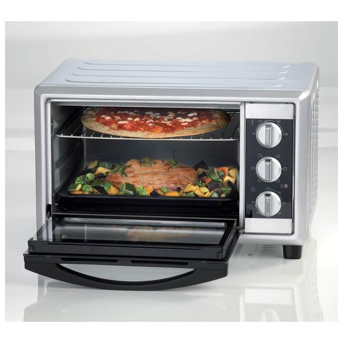 Ariete 985 Bon Cuisine 300 - Fornetto Elettrico 30 Lt con funzione statica e ventilata. 6 modalita' di cottura 1500W. Timer 60 min. Temp max 230°