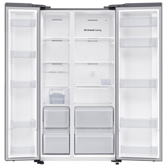 Samsung RS62DG5003S9 Frigorifero Americano Side by Side 655 L 178 cm Classe E 37 dB Total No Frost Wi-Fi SpaceMax (178x91x72 cm) colore Acciaio Inox
