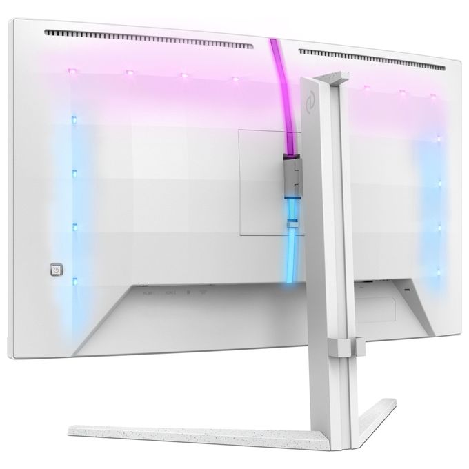 Philips 27M2C5201L-00 Evnia Monitor Gaming Curvo 27'' Full HD 1920x1080 180Hz 1ms VA FreeSync HDR10 colore Bianco