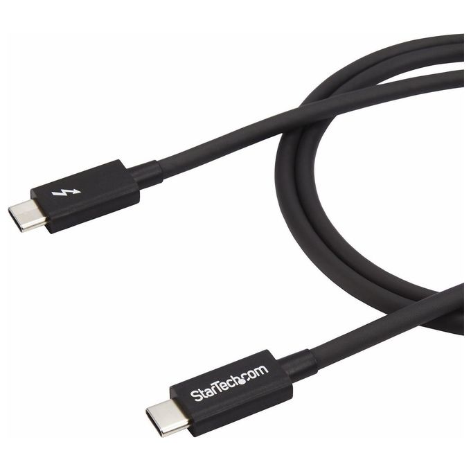 Startech cavo thunderbolt 3 usb-c (20gbps) da 1 m - compatibile con thunderbolt, usb e displayport - m-m