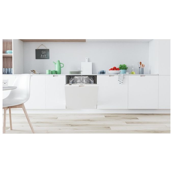 Indesit I3ID741O Lavastoviglie Incasso a Scomparsa Totale 14 coperti Classe C 9 Programmi 41 dB Aquastop (82x59.8x55.5 cm) colore Bianco