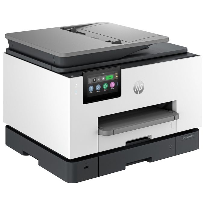 HP 4U561B OfficeJet Pro 9130b Stampante Multifunzione Inkjet Colore Stampa Copia Scansione Fax Wi-Fi Fronte Retro ADF 500 fogli colore Grigio