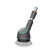 Gardena 14846-20 Accessorio Spazzola a Disco per Idropulitrice AquaBrush Setole in Nylon Morbido Regolazione Flusso Acqua 3 Livelli colore Grigio-Turquoise