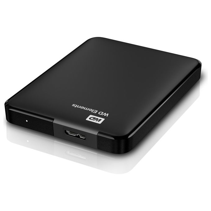 Wd Elements 1000gb Hard disk esterno portatile Usb 3.0 2,5'' Nero