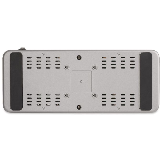 StarTech.com 129UE-USBC-KVM-DOCK KVM Docking Station USB-C per due laptop doppio monitor 4K 60 Hz hub USB 5 porte GbE alimentazione 90W 45W colore Argento