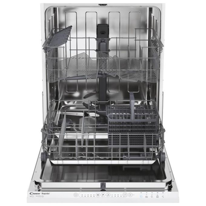 Candy CI3E9E0W Rapido Lavastoviglie Incasso a Scomparsa Totale 13 coperti Classe E 49 dB Motore Inverter Partenza Ritardata (82x60x55 cm) colore Bianco