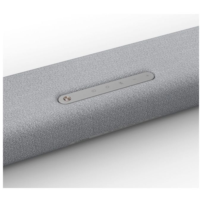 YAMAHA YAMSRX40AGRCL TRUE X BAR 40A Soundbar con Dolby Atmos Subwoofer Integrato Alexa Integrata 180 W colore Grigio Chiaro