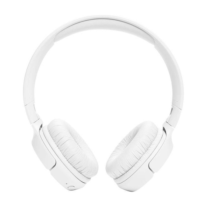 JBL JBLT520BTWHTEU Tune 520BT Cuffie On Ear Wireless Bluetooth 5.3 Pure Bass 57 ore Microfono Pieghevoli colore Bianco