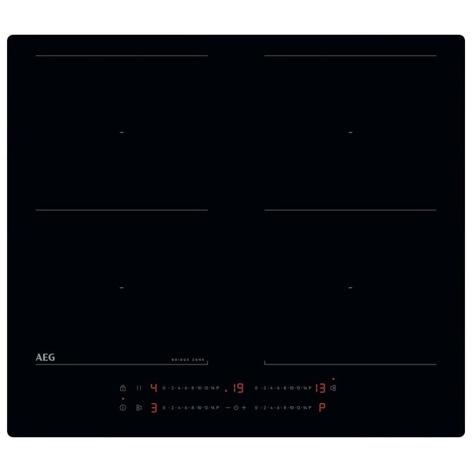 AEG 949 598 346 Serie 6000 Piano cottura a induzione 60 cm 4 zone DoubleBridge colore Nero