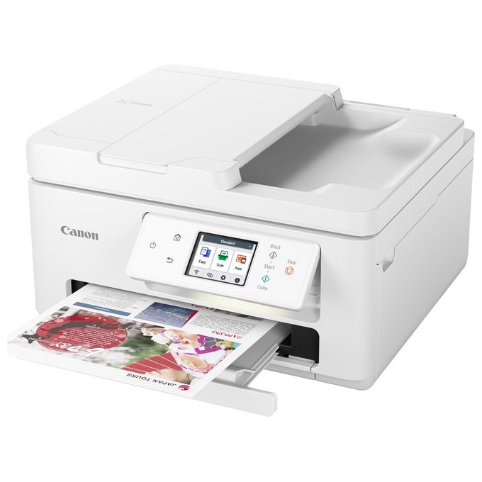 Canon TS7750i PIXMA Stampante Multifunzione Inkjet A4 1200x1200 DPI Wi-Fi AirPrint Duplex colore Bianco